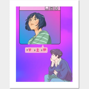 0 likes vaporwave aesthetic Posters and Art